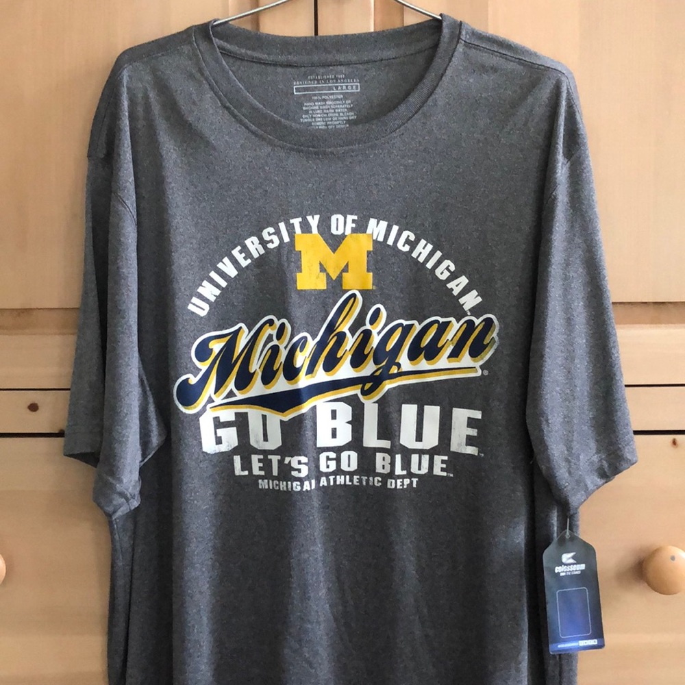 NWT Michigan dry fit T shirt